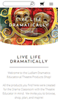 Mobile Screenshot of ludlamdramatics.com